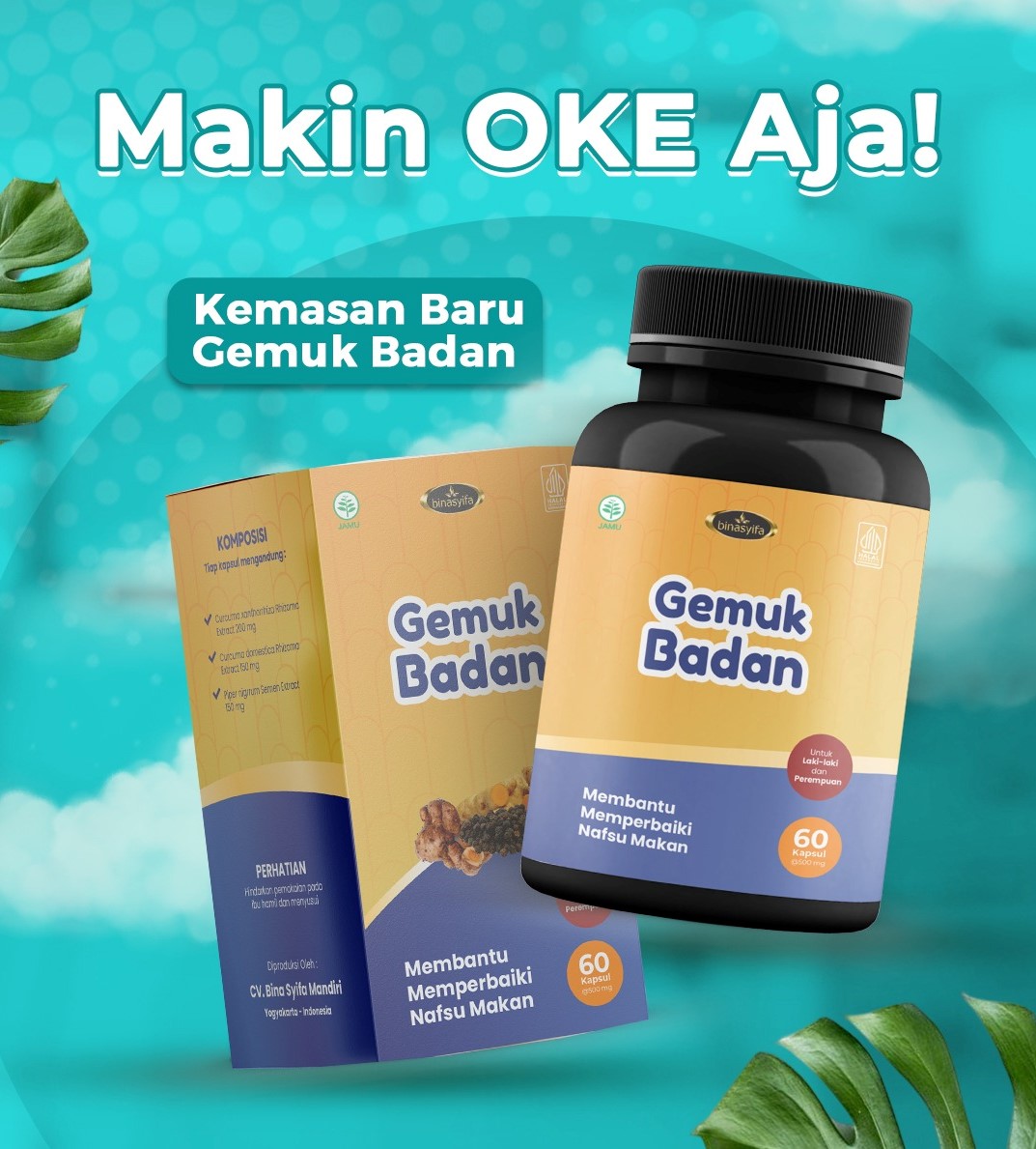 Gemuk Badan Binasyifa Penggemuk Badan No1